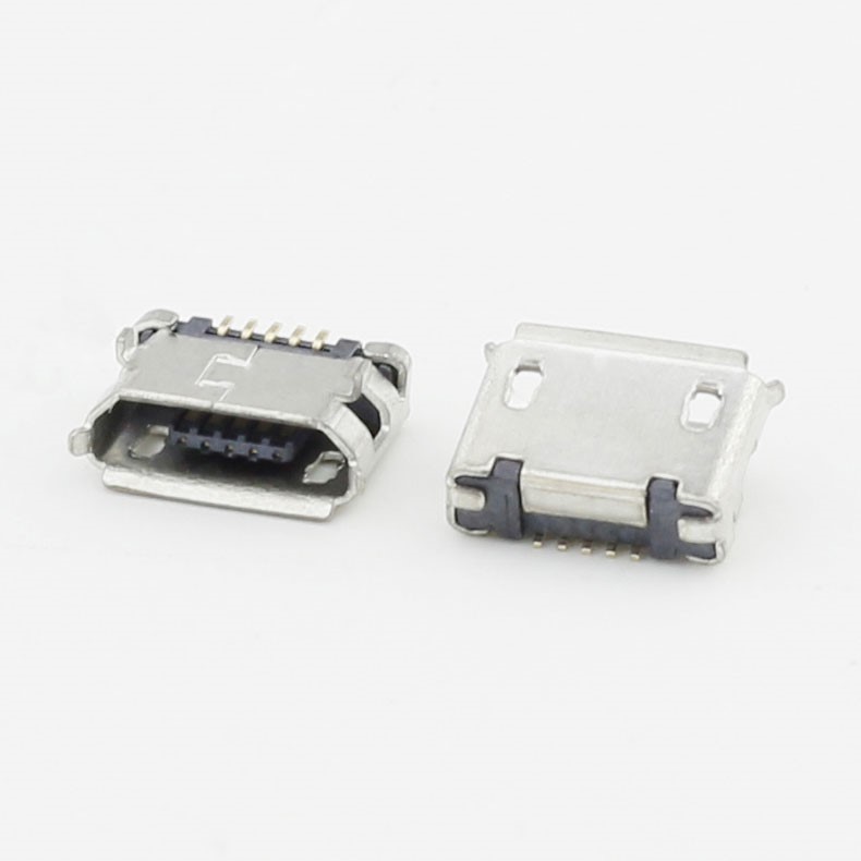 MICRO USB female SMT+DIP