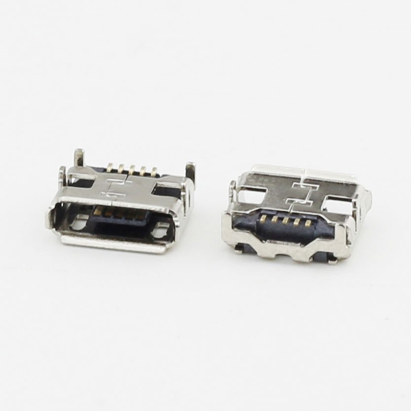 MICRO USB female SMT+DIP1